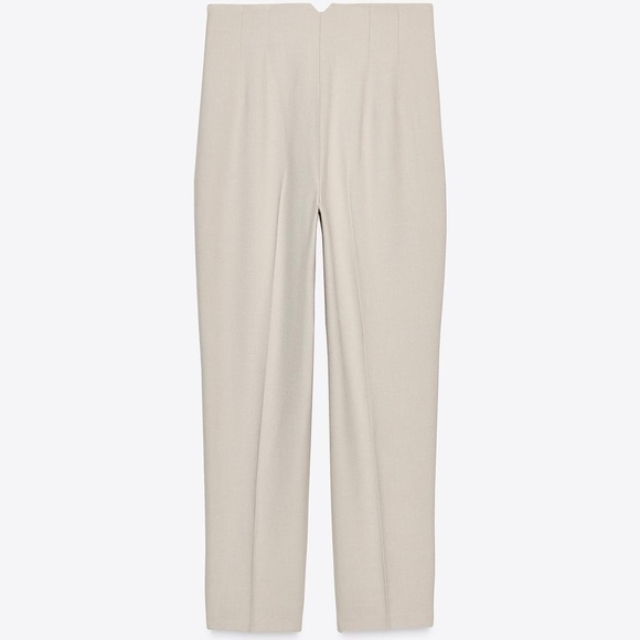 Zara Women's Cream Trousers - Picture 3 of 10